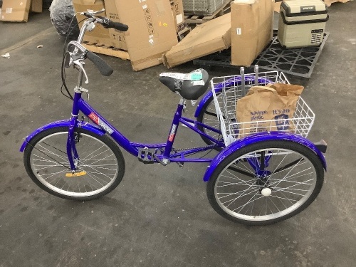 Adult Tricycle - Needs Fully Assembled, Minor Damage - Lot 51