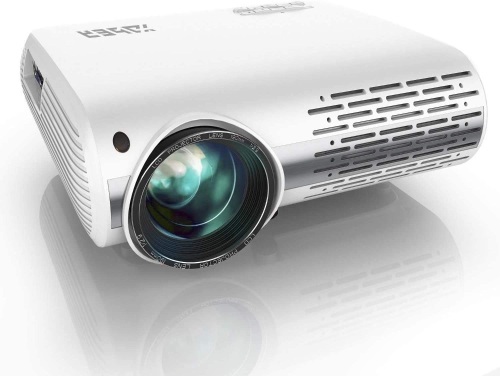 YABER Y30 Native 1080P Projector 15000L Brightness 1920 x 1080, ±50° 4D Keystone Correction Support 4k & Zoom - Lot 29