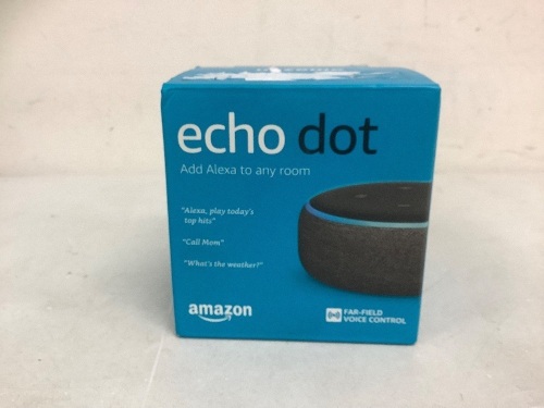 Echo Dot, Appears New - Lot 12