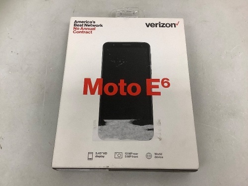 Verizon Moto E6, Appears New - Lot 13