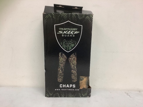 TrueTimber Snake Guard Chaps, E-Commerce Return, Sold as is - Lot 51