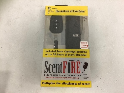 ScentFire Electronic Scent Vaporizer, E-Commerce Return, Sold as is - Lot 53