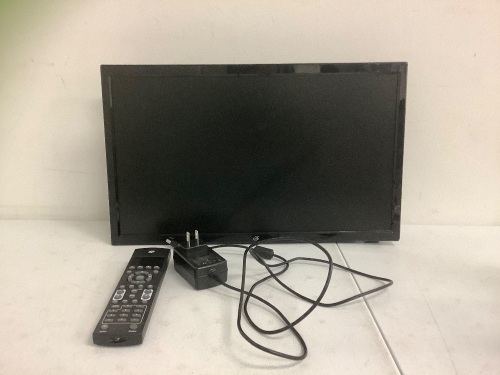 GPX 18.5" LED TV, E-Commerce Return, Powers Up, Sold as is - Lot 63