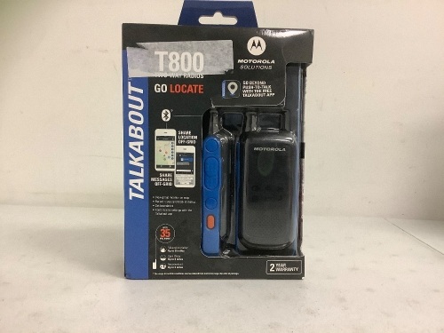 Motorola Talkabout Two Way Radios, Appears new, Sold as is - Lot 73