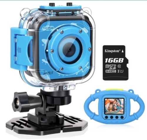 VanTop Junior K3 Kids Action Camera, Color/Style May Vary From Stock Photo, New, Sold as is - Lot 81