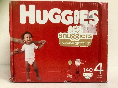 Huggies Snugglers, Size 4, Appears New - Lot 92