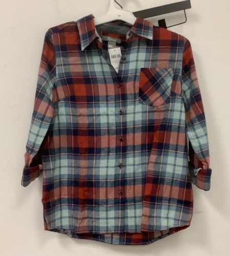Natural Reflections Womens Flannel Shirt, S, E-Commerce Return, Sold as is - Lot 108