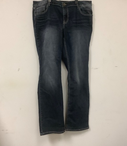 Natural Reflections Womens Jeans, Size 16, E-Comm Return - Lot 111