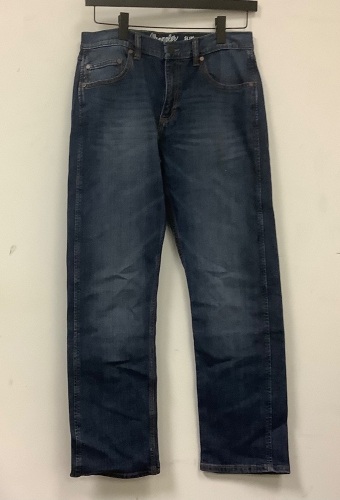 Mens Wrangler Retro Slim Fit Straight Jeans, 32x32, E-Commerce Return, Sold as is - Lot 116