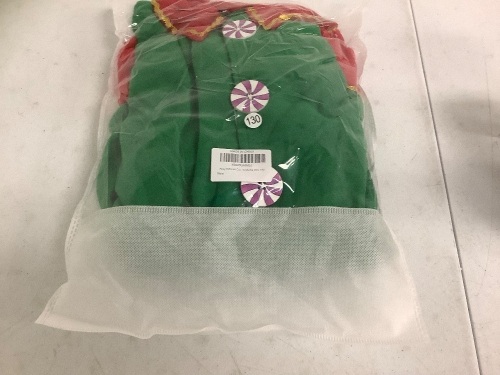 Lot of (2) Girls Elf Costume, 6/7, Appears New - Lot 166