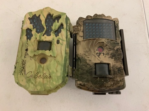 Lot of (2) Trail Cameras, E-Commerce Return, Sold as is - Lot 179
