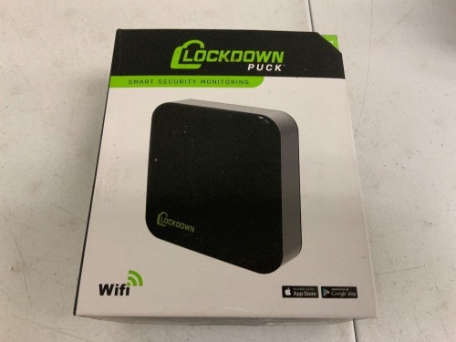 Lockdown Puck Smart Security Monitoring, E-Commerce Return, Sold as is - Lot 196