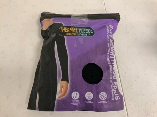 Womens Thermal Fleece Long Sleeve, S, E-Commerce Return, Sold as is - Lot 212