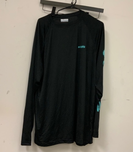 Columbia Mens Long Sleeve DryFit Shirt, XL, E-Commerce Return, Sold as is  - Lot 231