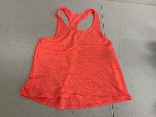 Girls Racer Back Tank Top, S 7/8, E-Commerce Return, Sold as is - Lot 254