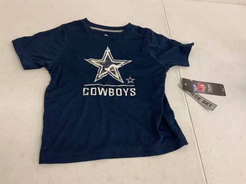 Dallas Cowboys Toddler Shirt, 3T, E-Commerce Return, Sold as is - Lot 284