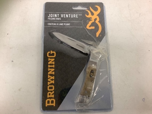 Browning Folding Knife, E-Commerce Return, Sold as is - Lot 331