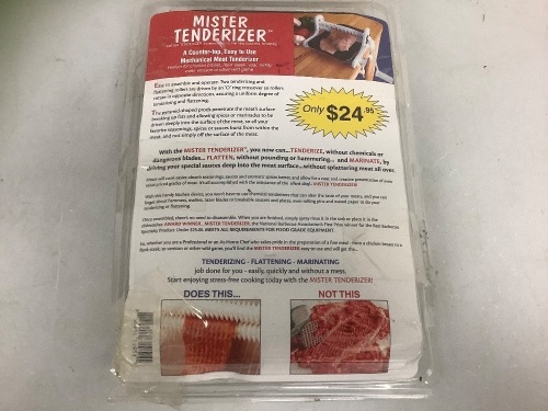 Meat Tenderizer, E-Commerce Return, Sold as is - Lot 351