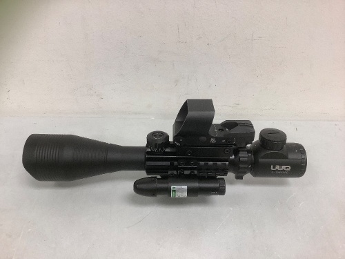 UUQ 4-12X50 Rifle Scope, E-Commerce Return, Sold as is - Lot 369