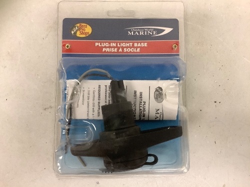 Plug In Light Base, E-Commerce Return, Sold as is - Lot 403