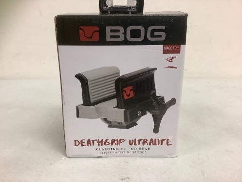 BOG Clamping Tripod Head, E-Comm Return - Lot 442