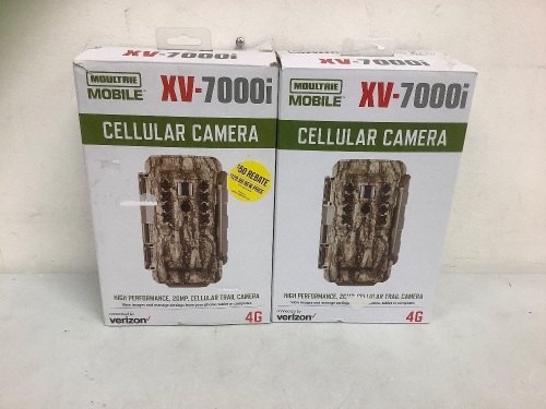 Lot of (2) Assorted Trail Cams, E-Comm Return - Lot 458