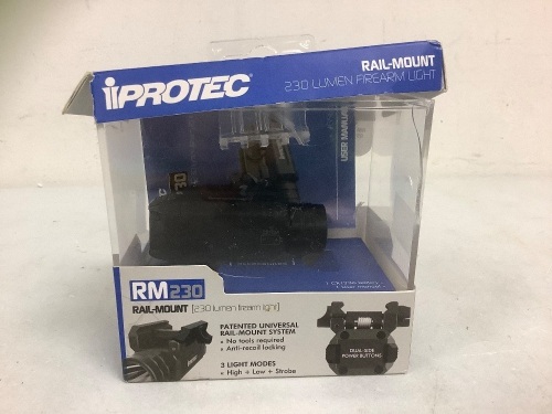 iProtec Rail Mount, E-Comm Return - Lot 461
