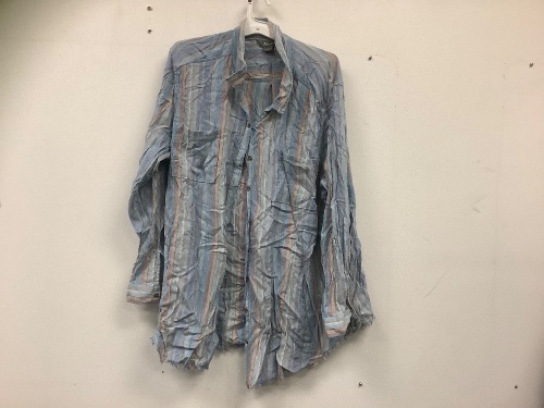 Natural Reflections Womens Button Down, 3X, E-Comm Return - Lot 463
