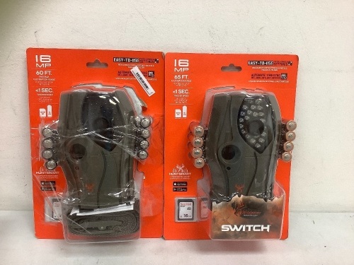 Lot of (2) Assorted Trail Cams, E-Comm Return - Lot 465
