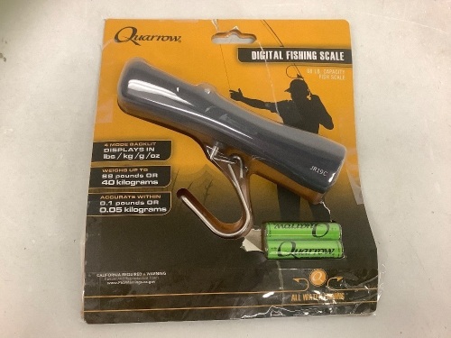 Quarrow Digital Fishing Scale, E-Comm Return - Lot 467