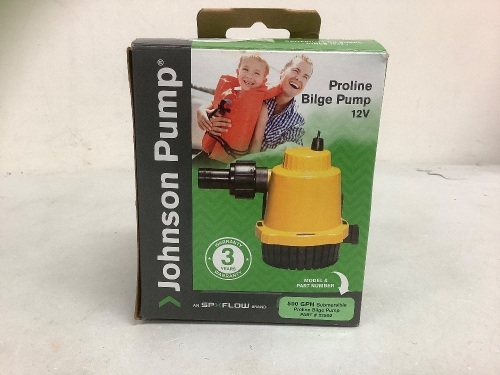Johnson Pump, E-Comm Return - Lot 470