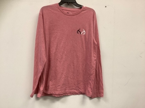Realtree Womens Long Sleeve Tee, Large, E-Comm Return - Lot 510