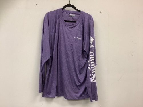 Columbia Womens Long Sleeve Tee, Large, E-Comm Return, Small Sharpie Stain on Front - Lot 542