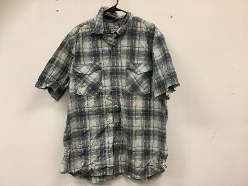 Carhartt Mens Button Up, 2XL, E-Comm Return - Lot 543