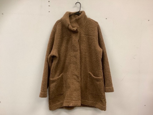 Natural Reflections Womens Sherpa Coat, XXL, Appears New - Lot 567