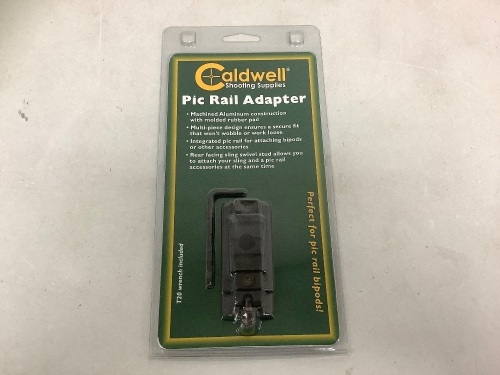 Caldwell Pic Rail Adapter, Appears New - Lot 583