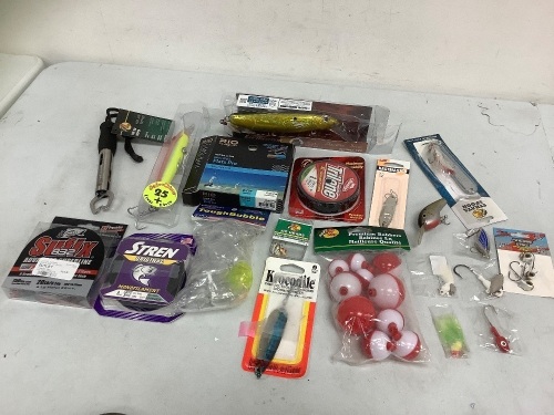 Lot of (20) Assorted Fishing Accessories, E-Comm Return - Lot 595