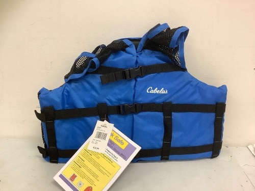 Adult Life Jacket, L/XL, Appears New - Lot 603