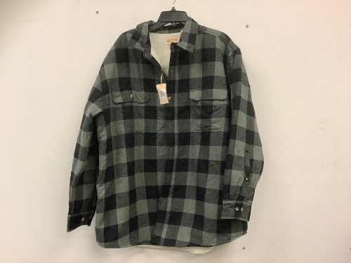 Red Head Mens Lined Flannel, 2XL, Appears New - Lot 618