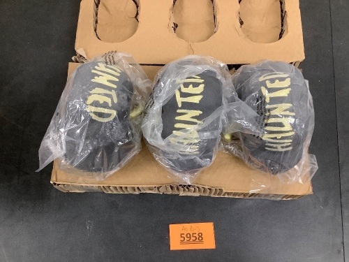 Ceramic Halloween Pumpkins, 3-Pack - Lot 5958