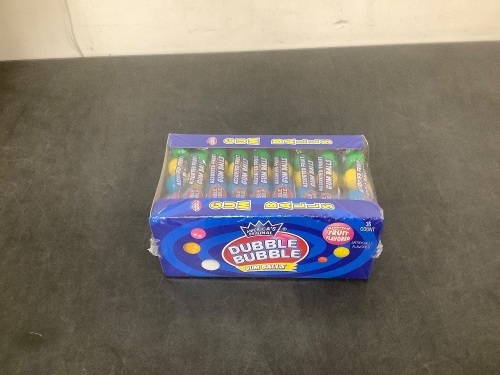 Case Pack of Dubble Bubble Gum - Lot 5919