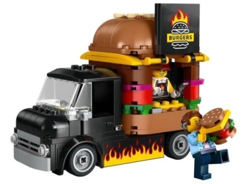 Lego City Burger Truck - Lot 6003