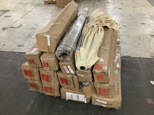 Lot of (17) Patio Umbrellas, Mixed Styles - Uninspected - Lot 163