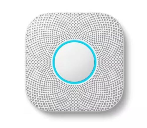 Google Nest Protect Smoke Alarm and Carbon Monoxide Detector, Battery Operated - Lot 94