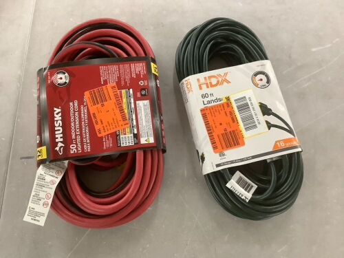 Lot of (2) Extension Cords - Lot 638