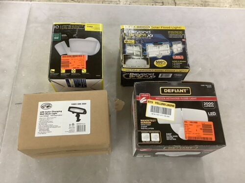Lot of (4) Flood Lights  - Lot 639
