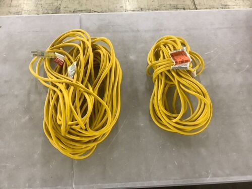 Lot of (2) Extension Cords - Lot 643