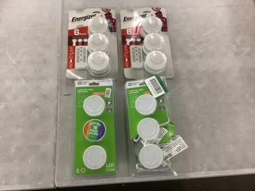 Lot of Puck Lights  - Lot 739