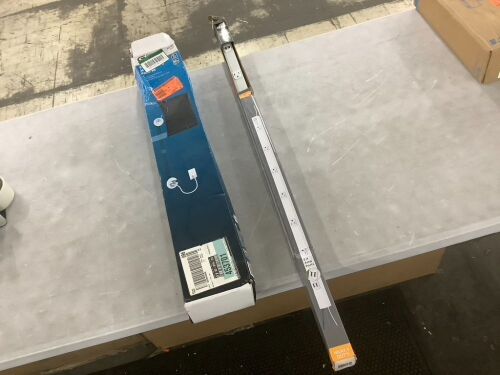 Commercial Electric In-Wall Power Cord and Cable Kit & 6-Outlet 2 USB Power Strip without Cord - Lot 744