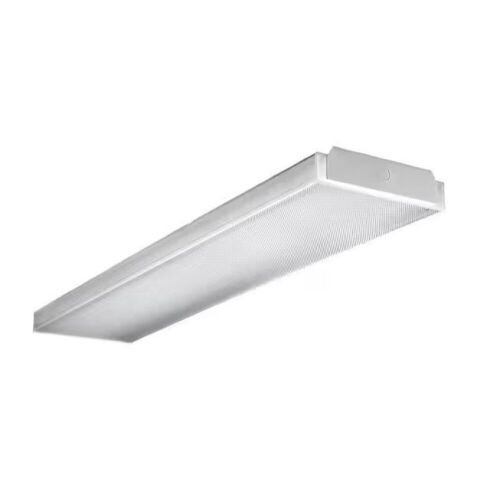 Metalux 2-Light 4 ft. White Wraparound Light - Lot 843